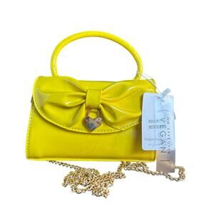 Small Vegan Leather Top Handle Satchel